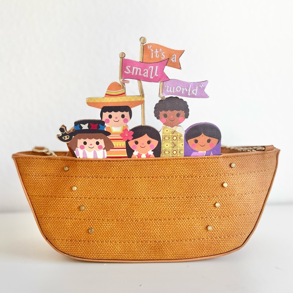 Disney x Danielle Nicole It’s a Small World Crossbody Bag